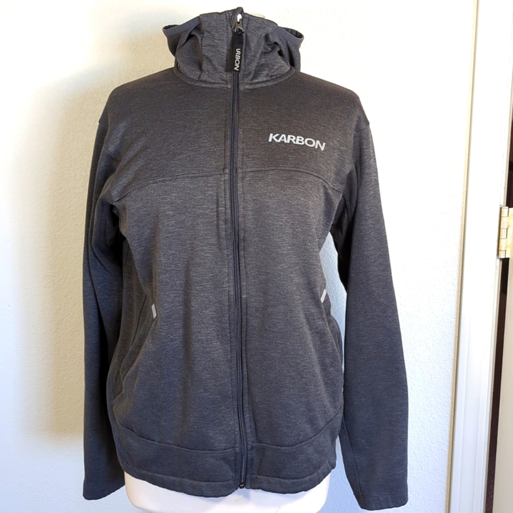 - Karbon hoodie jacket L EUC